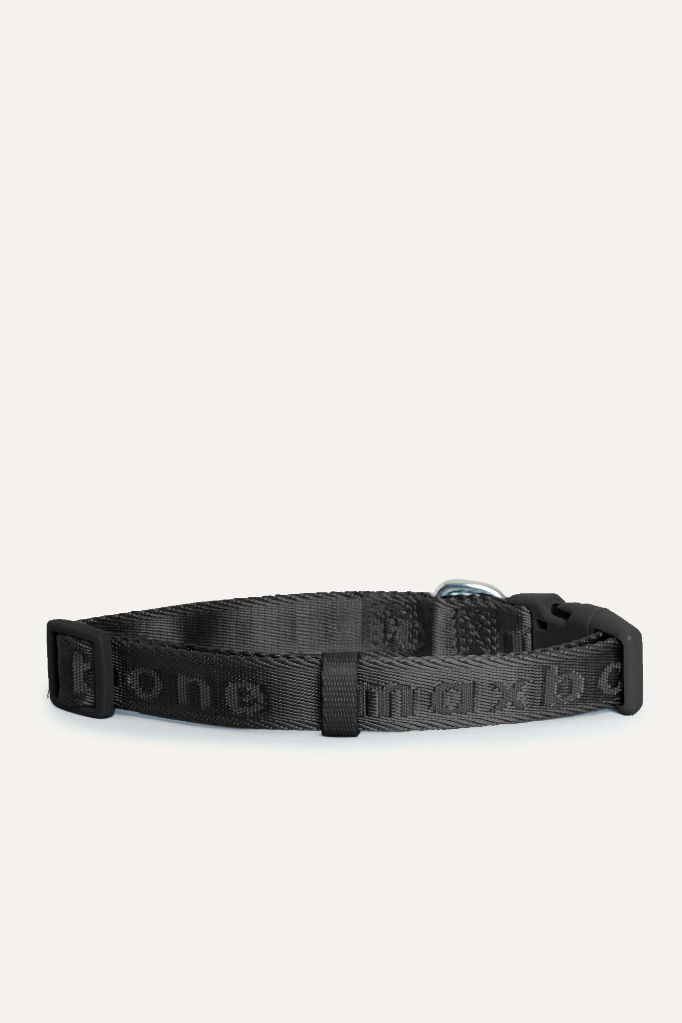 Coleira Signature Collar premium da Maxbone em preto — vista principal (31)