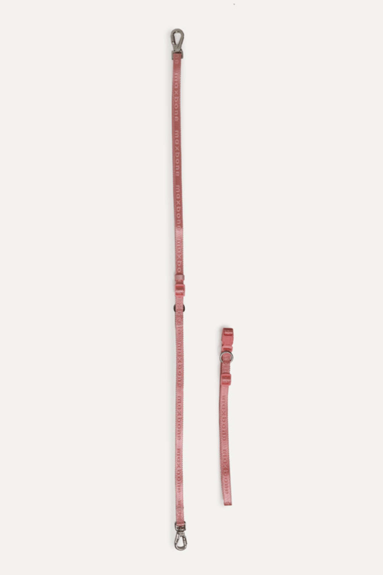 Trela GO! With Ease Hands Free Leash premium da Maxbone em Rosewood — detalhe do acabamento (39)