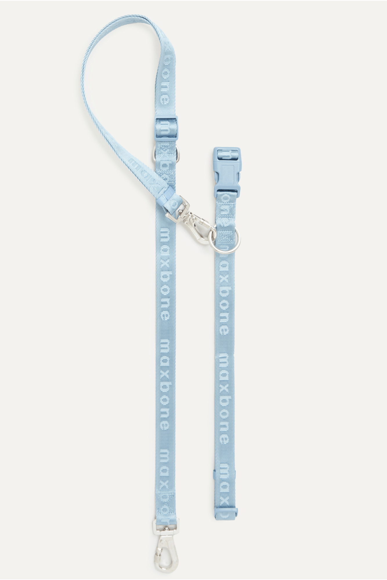 Trela GO! With Ease Hands Free Leash premium da Maxbone em Dusk Blue — detalhe do acabamento (105)